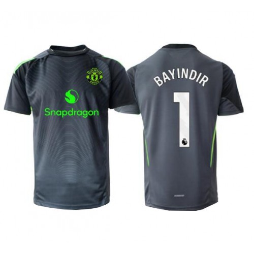 Lacne Muži Futbalové dres Manchester United Altay Bayindir #1 Brankarsky  2025-26 Krátky Rukáv - Preč
